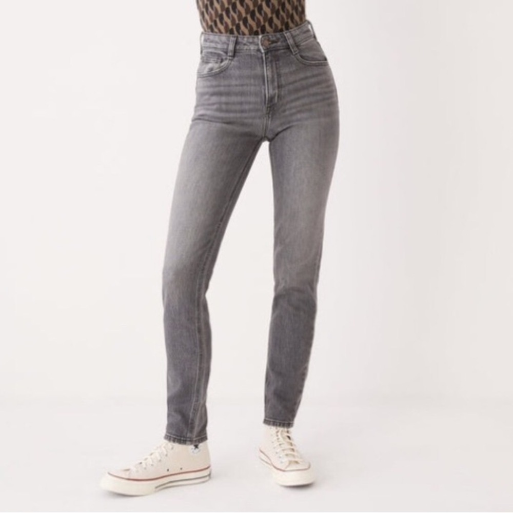 Frank and Oak Kim High Rise Slim Fit Jeans Size 28